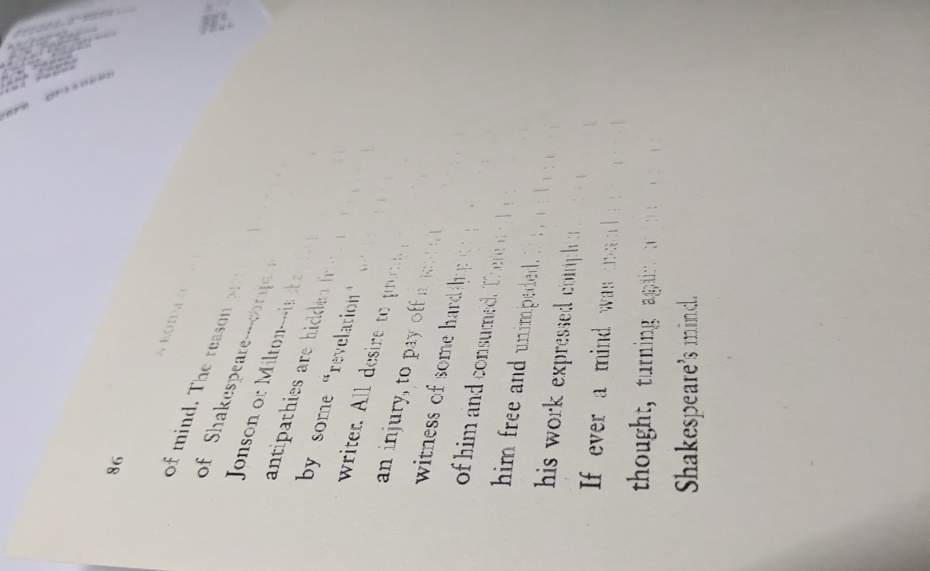 out of ink